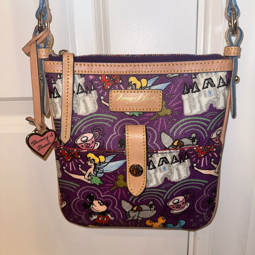 Dooney & Bourke Purple Disney Crossbody Bag